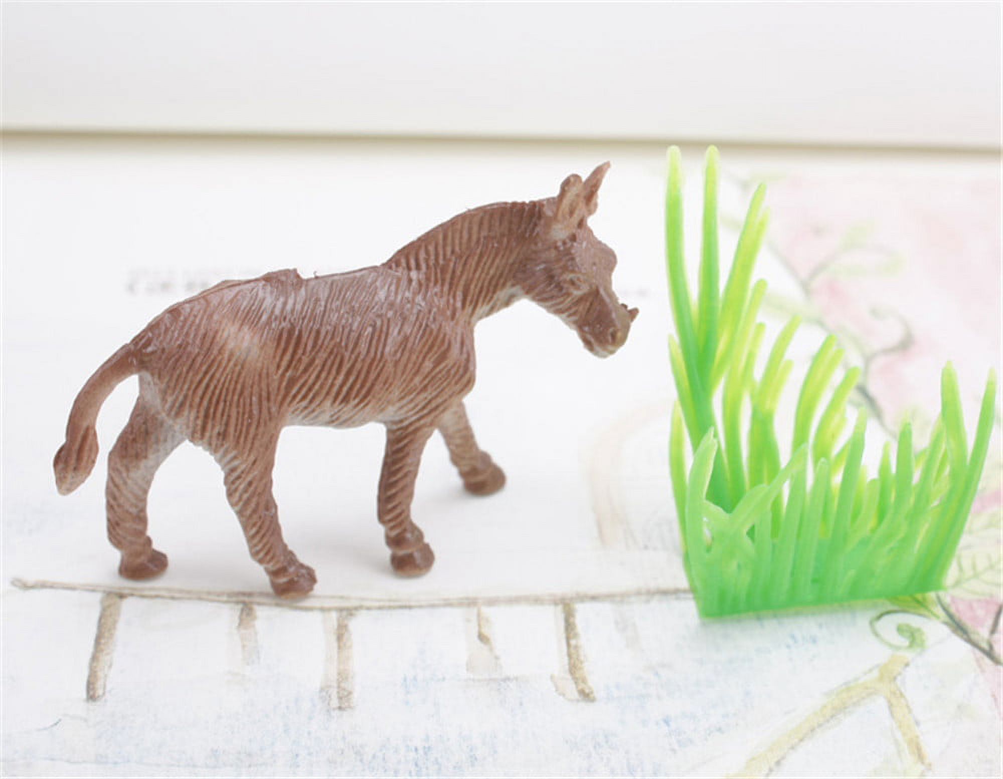 HALJEN Toys for Girls 10-12 15 Pcs Farm Animal Model Figures Animal Action Toys Set Kids Education Toy